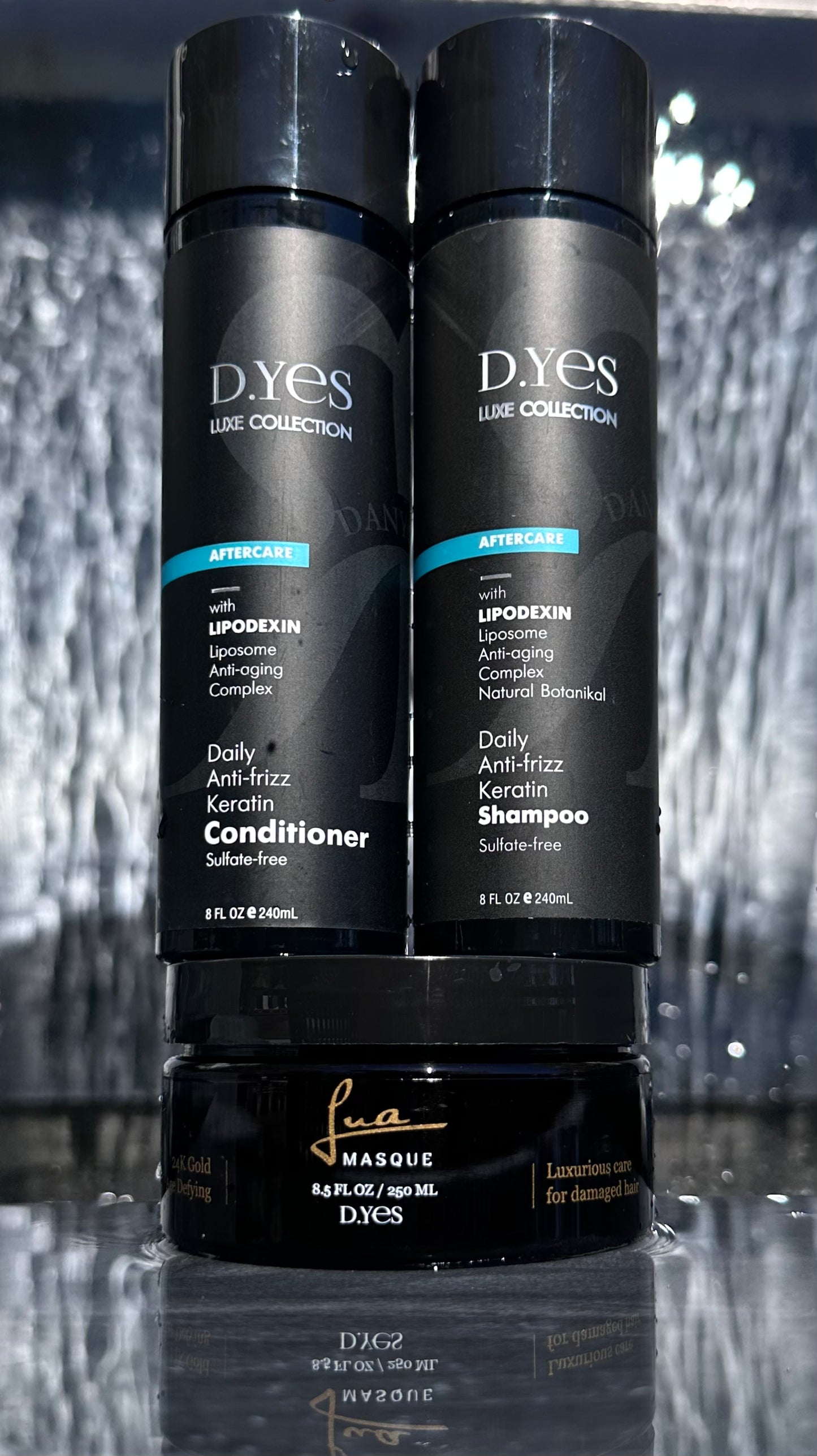 D.YES Masque + Shampoo + Conditioner